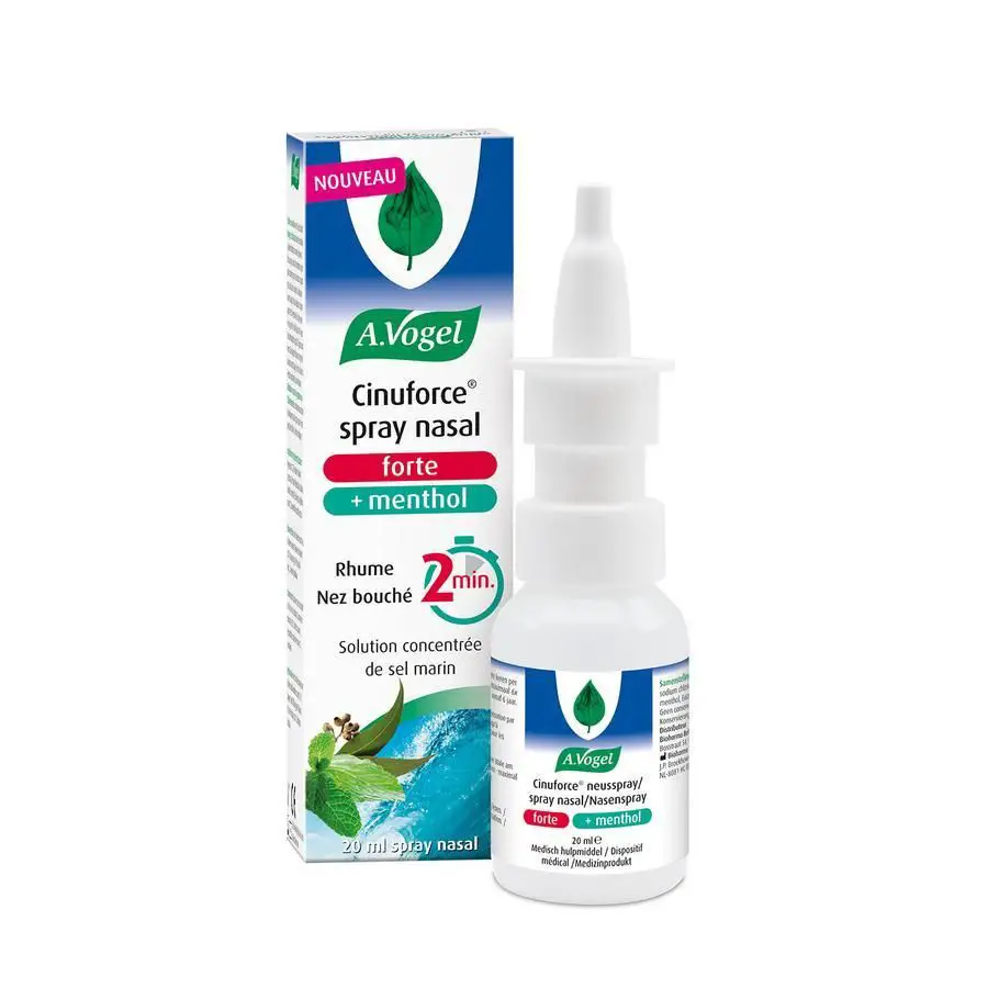 buy A.Vogel Cinuforce forte menthol spray Nasal spray 20ml ? Now for ...